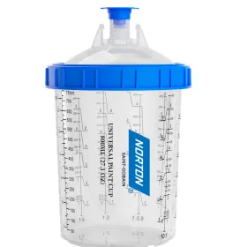 NORTON UNIVPS800 800ml 125µ - 50 Poches jetables Universal Paint Cups