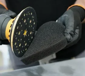 MIRKA 7915025004 4 mousses de dépoussiérage AbraClean 150 x 25 mm