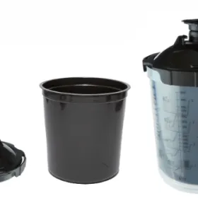 3M 26710 SPECIAL APPRET UV - 650ml 200µ PPS 2.0 50 poches jetables noires