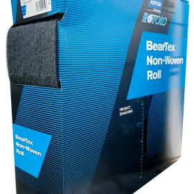 NORTON BEARTEX_GRIS Ultra fin Rouleau abrasif prédécoupé - Ponçage arrêtes 