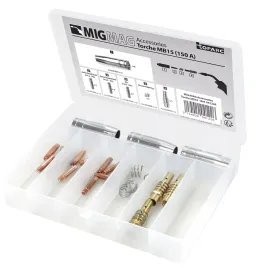 GYS 041226 coffret torche mb15 (mig 150a)
