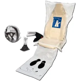 KEMTEX 317240 200 housses protection sol, siège,volant, levier vitesse, frein main