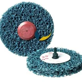 3M 51914 Diam 100 x13x6mm 10 roues de décapage verte CG-ZR GP roloc 