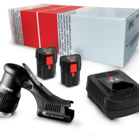 RUPES HLR75 Kit mini polisseuse portative diam 75mm + 2 batteries