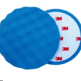 3M 50388 Diam 150mm 2 mousses alvéolées bleues 