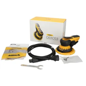 MIRKA MID6804044 GROSSE PREPARATION Orbite 8mm - Ponceuse DEROS II électrique 150mm